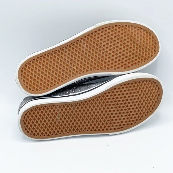 Vans Atwood lace up casual gray polka dot sneakers - Youth 1  - TB4R - Picture 8 of 9